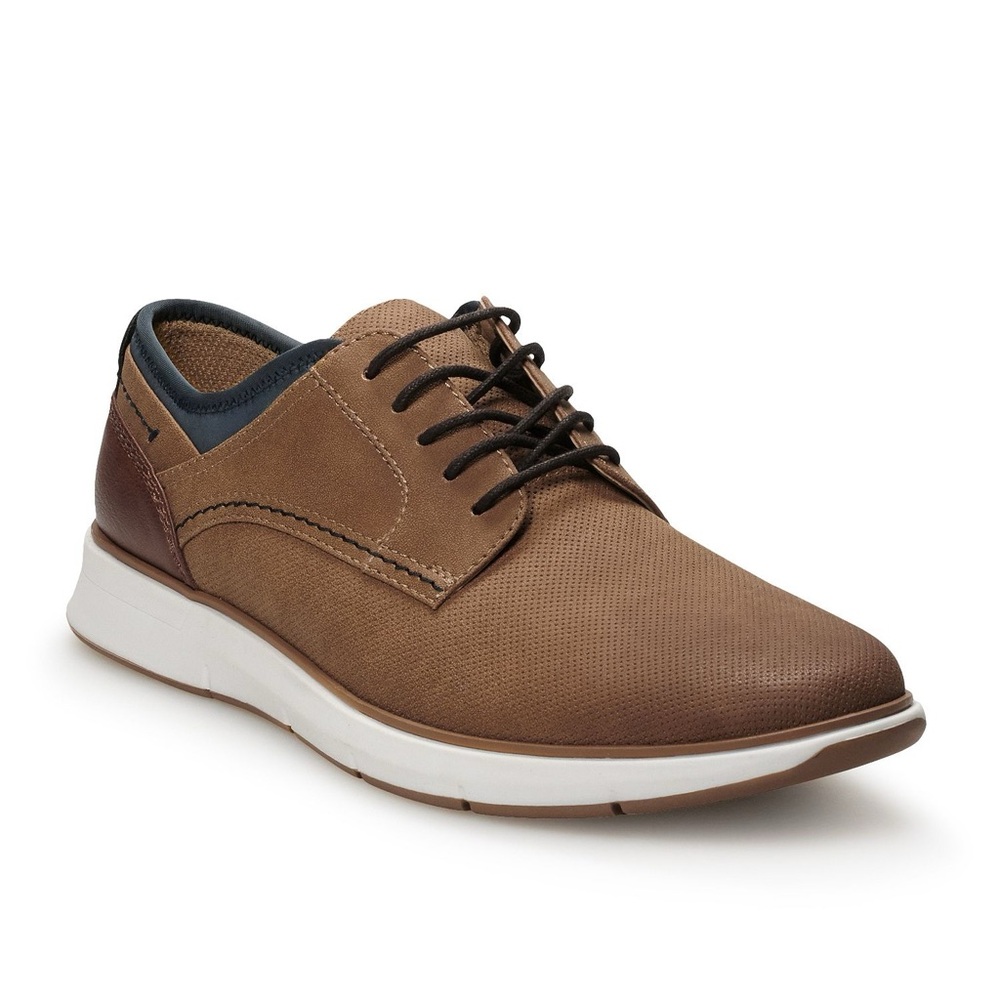NEW! Sonoma Oxford Sneaker Men’s Size 8 Ortholite Eco Insoles Rubber Sole Casual